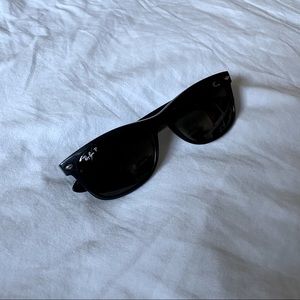 POLARIZED Ray-Ban New Wayfarer Black RB 2132